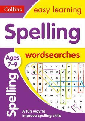 Spelling Word Searches Ages 7-9 : Prepare For School With...