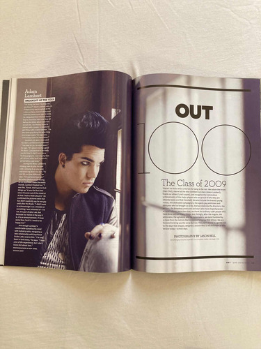 Revista Out / Class Of 2009 Dic/ene2009 Lgbt+ Impecable (Usado)