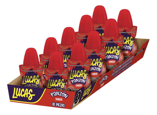 Lucas Pazon Sandia 10 Piezas