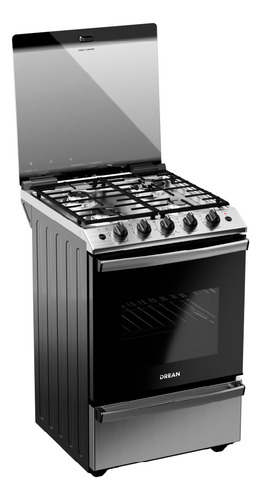 Cocina Multigas 56 Cm Inoxidable Con Air Fryer Drean Cd5617ai0