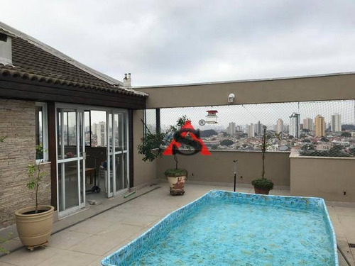 Imagem 8 de 18 de Cobertura Com 3 Dormitórios À Venda, 263 M² Por R$ 1.599.000,00 - Jardim Da Saúde - São Paulo/sp - Co1133