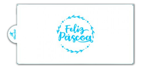 Stencil Decorativo Decoração Confeitaria Bolo Páscoa Ramos