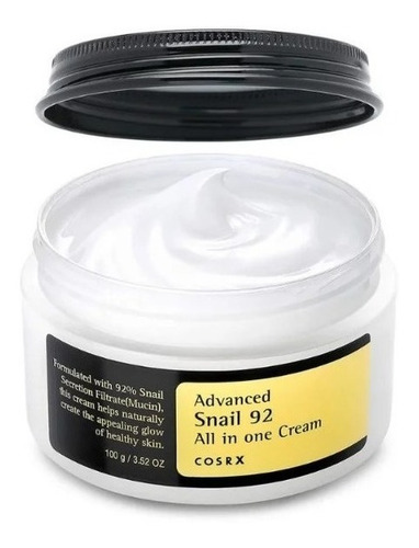 Crema Advanced Snail 92 All In One Cream Cosrx Hidratante Dí Sensible Día/noche