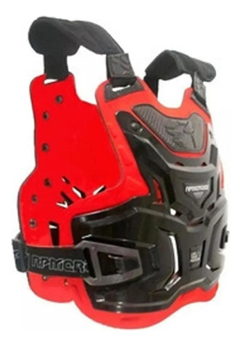 Pechera Rpm Cross Pilot Enduro Rojo/negro Vertigo