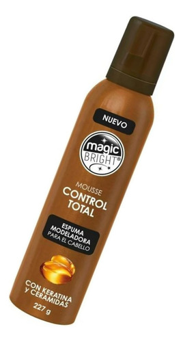 Mousse Aqua Net Magic Bright Control 227 G