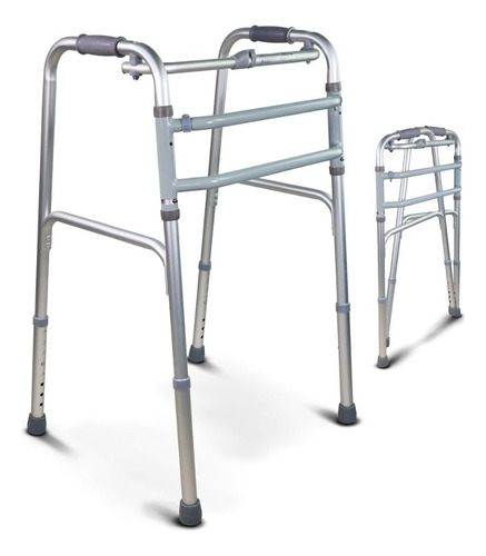 Andador Ortopédico Universal Reforzado Plegable De Aluminio
