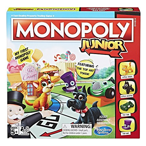 Juego De Mesa Hasbro Monopoly Junior, A Partir De 5 Años (e