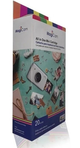 Imagen 8 de 9 de Cartucho Para Kodak Mini 2 Magicam Y Mini Shot 20 Hojas