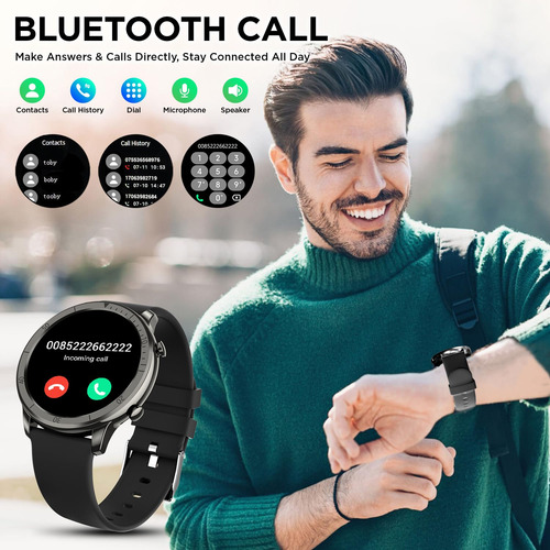 Benio Smart Watch, Health Fitness Tracker Watch Para Lky6o