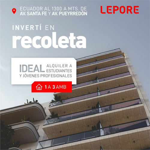 Departamento En Venta En Barrio Norte