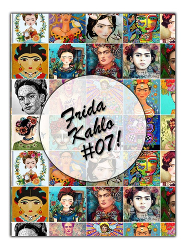 Frida Kahlo #07! Lámina Decoupage Autoadhesiva 30 X 42 Cm