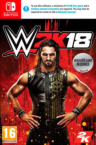 Switch Wwe 2k18 Original Fisico Nuevo Sellado