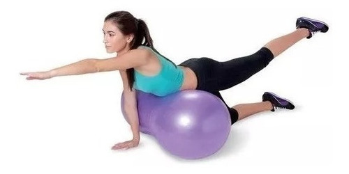 Imagen 7 de 9 de Pelota Mani Ovalada Pilates Rolo 50 X 30 Gym Fitness Pilates