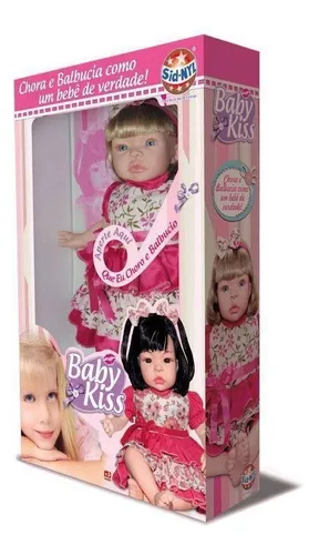 Boneca Bebe Reborn Barato Barata Super Promoção Baby Kiss - ShopJJ -  Brinquedos, Bebe Reborn e Utilidades