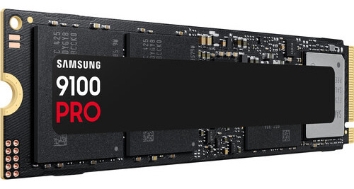 Ssd Samsung 9100 Pro 2tb M.2 2280 Pci-e 5.0 Gen5 X4 Nvme 2.0 Taxa De Transferência 14700mbps - Modelo Mz-vap2t0b/am