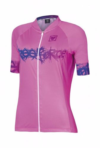 Camisa Ciclismo Fem Free Force Night Tam P Rosa