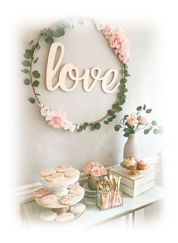 Imagen 1 de 4 de Letras, Nombres, Logos, Recuerdos, Mesa Dulces, Mdf, De 80cm