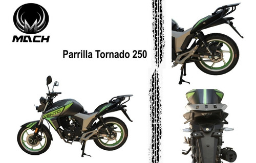 Imagen 2 de 4 de Parrilla Vento Nitrox 250 2020 Cajuela Porta Bultos