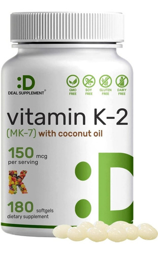 Vitamina K2 500mg Eagleshine V - U - Unidad a $1216