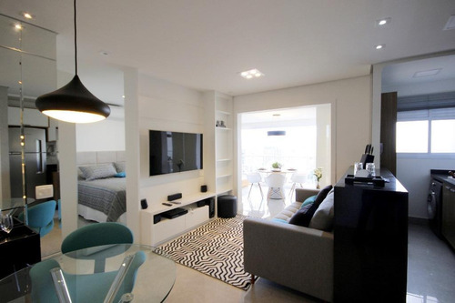 Imagem 11 de 30 de Apartamento Sofisticado Com 1 Suíte Para Alugar, 57 M² Por R$ 8.522/mês - Vila Olímpia - São Paulo/sp - Ap19378