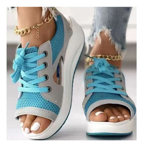 Sandalias Deportivas Informales De Moda De Verano Para Mujer
