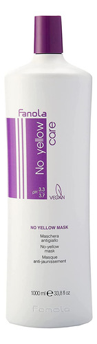 Tônico De Cabelo Fanola No Yellow Mask Anti Brass 1l Para Lo