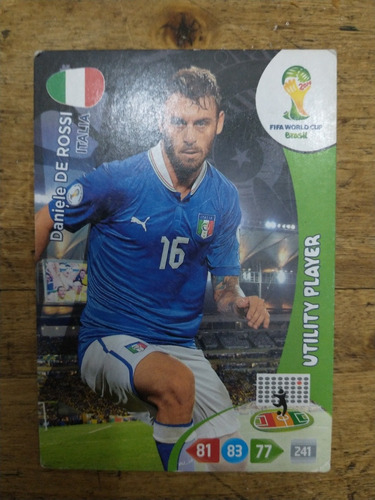 Figurita Mundial Brasil 2014 Italia De Rossi 241