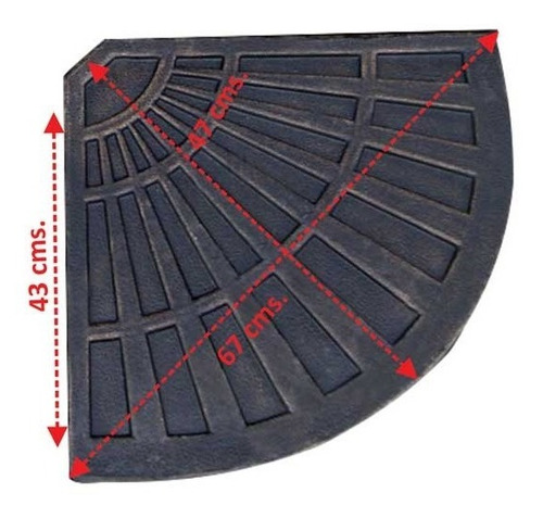Base Contrapeso Removible Para Parasol Sombrilla Resina