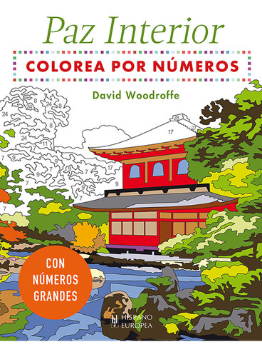 Libro Colorea Por Numeros Para La Paz Interior - Woodroff...