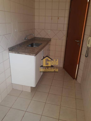 Apartamento Com 1 Dormitório Para Alugar, 40 M² Por R$ 750,00/mês - Campos Elíseos - Ribeirão Preto/sp - Ap2244