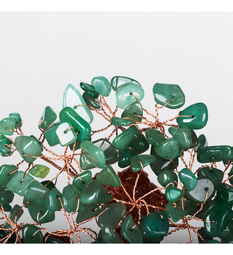 Para Mini Árvore Dinheiro Cristal Bonsai Estilo Feng Shui
