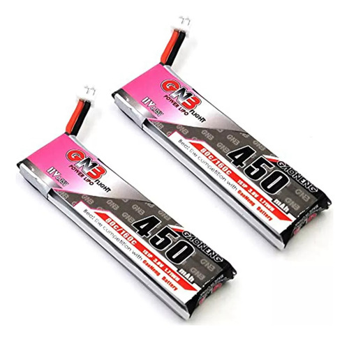 Kit 2 Bateria Drone 3.8v 1s 450mah 80c/160c Hv 4.35v