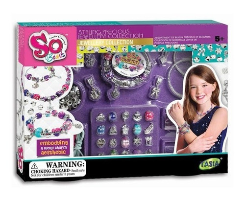 Imagen 2 de 3 de Set Bisutería Kit Para Crear Pulseras Y Joyas
