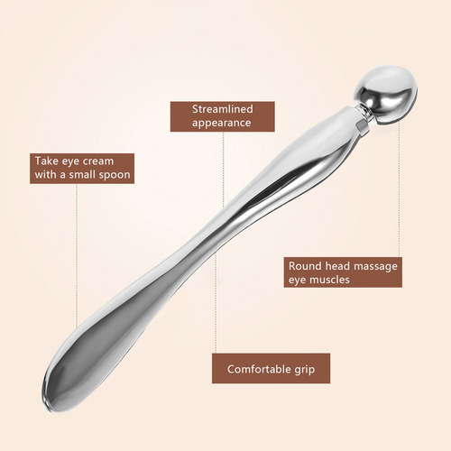 Aplicador De Crema Para Ojos, Varilla Metálica, Espátula, Cr