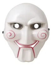 Comprar Careta Miedo Juego De Miedo Disfraz Halloween Cotillon Color Blanco Muñeco De Juegos Del Miedo