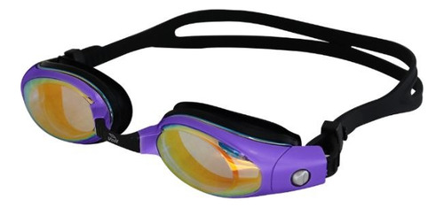 Goggle De Natación Adulto Maxpeed Lila Lente Espejo Lila