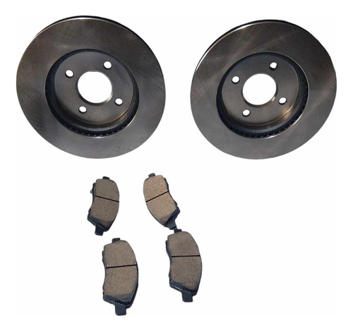 2 Discos Delantero + Balatas Delantero V-drive 1.6l 2021 Fp