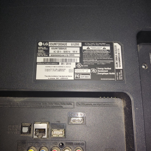 Tarjeta Main Lg 65um7300aue (Usado)