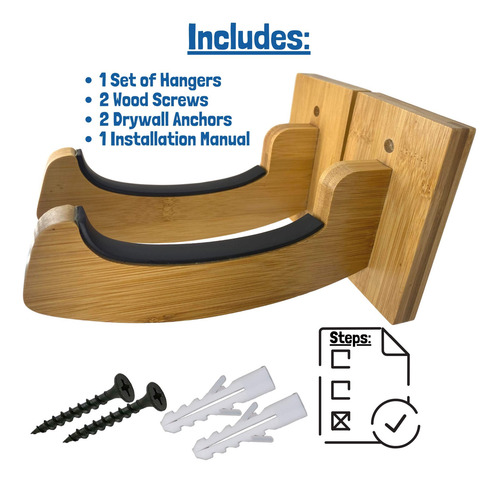 Soporte De Pared Para Tabla De Surf Marca BambĂș Modelo 2023