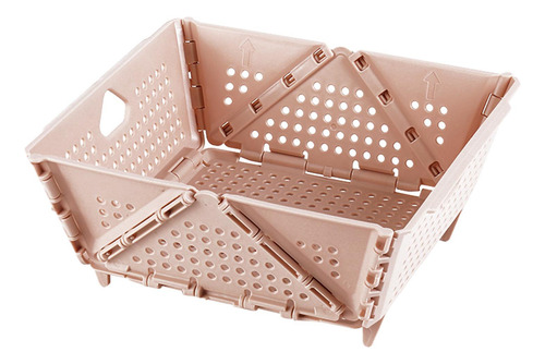 2 Cesta Plegable Pequeña Para Escritorio, Caja Organizadora