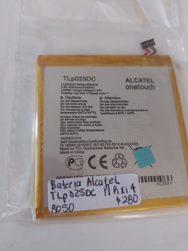 Bateria Alcatel Tlp025dc