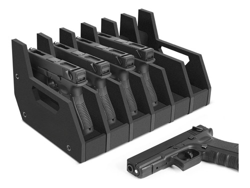 Rack Organizador Almacenamiento De Pistolas Revolver