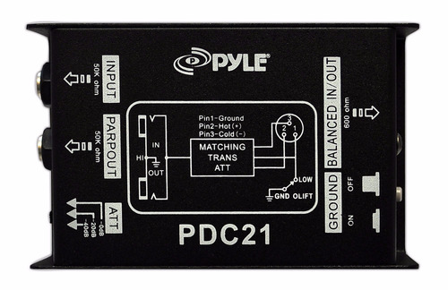 Pyle-pro Pdc21 Instrumento Para Balanceado E Desequilibrado