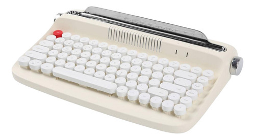 Teclado Mecánico Retro 84 Teclas Bt Retro Classic Beige