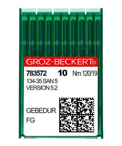 Aguja Groz-beckert® 134-35 San 5 Gebedur 120/19 - Fg