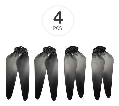 Imagen 4 de 7 de 4pcs Hélice Para Sjrc F11 4k Pro Rc Drone
