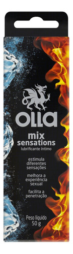 Gel Lubrificante Olla Mix Sensation 50g