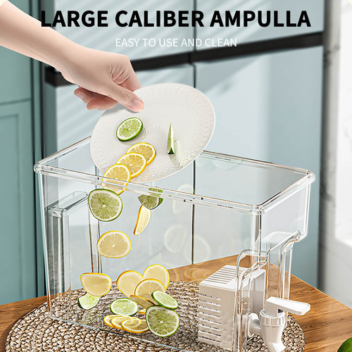Nevera, Hervidor De Agua Fría Con Grifo, Fruta Doméstica