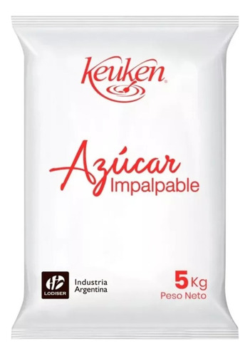 Azucar Impalpable Keuken Lodiser X 5 Kg s Todo El País