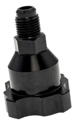 3 Conector De Taza Para Pintura En Rosca 1p Negra De 10 Mm